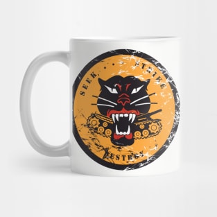 Seek Strike Destroy damaged image Mug